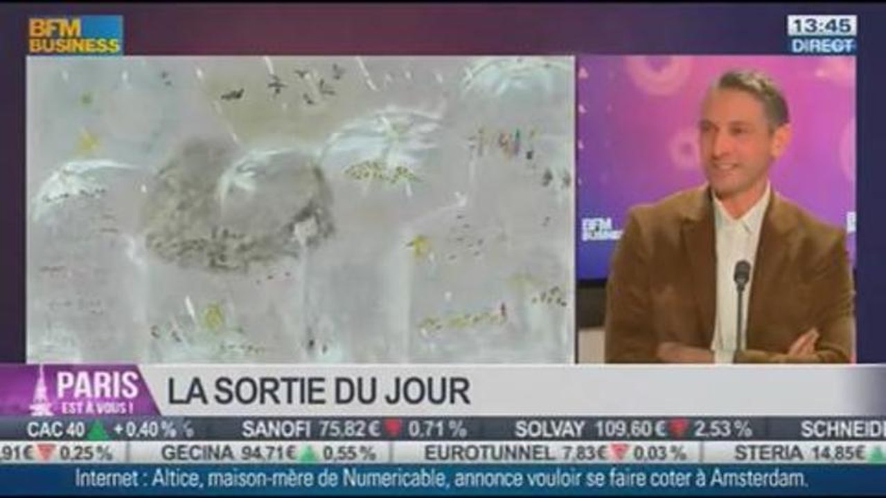 La sortie du jour: Alain Cirelli, chef pour la galerie restaurant "Le Purgatoire", dans Paris est à vous - 07/01