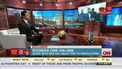 Interrogé sur la Corée du Nord, Dennis Rodman pète un câble sur CNN