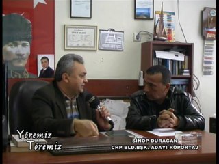 Télécharger la video: Yöremiz Töremiz - Sinop Durağan CHP Belediye Başkan Adayı Mustafa Eker  Röportaj