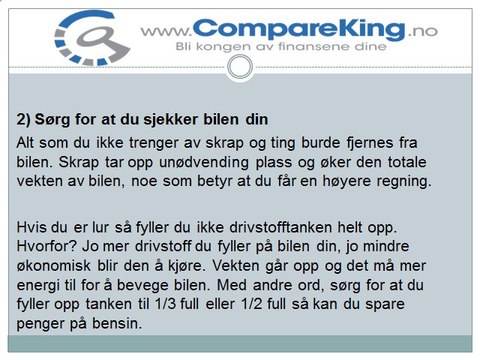5 måter å spare penger på bensin av CompareKing.no