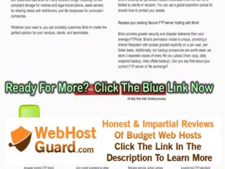 Host Ftp Server -- See It Here ## Secure FTP Hosting Server for Business: BrickFTP™