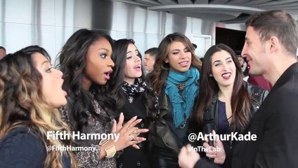 Pop Stars Fifth Harmony in NYC