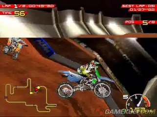 Moto Racer - Le mode Motocross