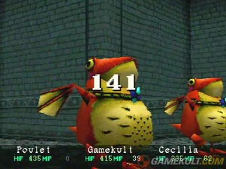 Wild Arms - Exploration et combat dans les égouts