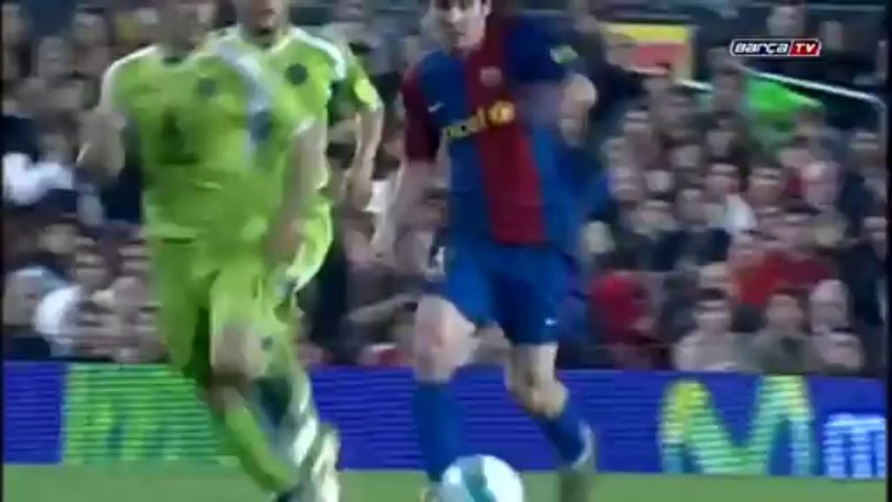 Leo Messi's wonder-goal against Getafe