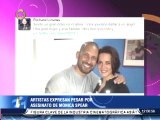 Artistas condenan asesinato de la actriz Mónica Spear