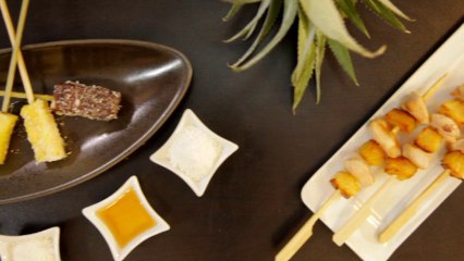 Découper un ananas en quartiers