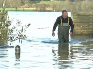 Les habitants près de la Vilaine à Quipry ont toujours les pieds dans l'eau - 07/01