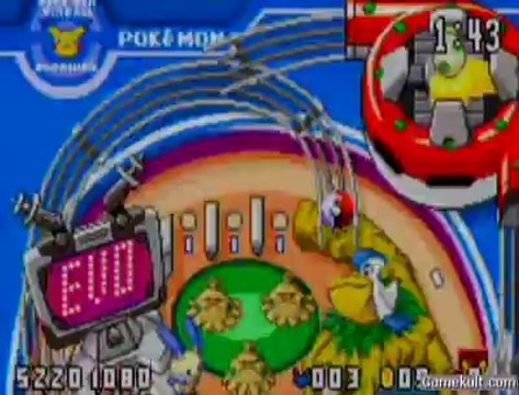 Pokémon Pinball Rubis & Saphir - Evolution d'un Pokémon