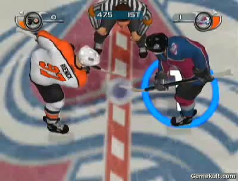 NHL Hitz Pro - Fin de tiers-temps disputée