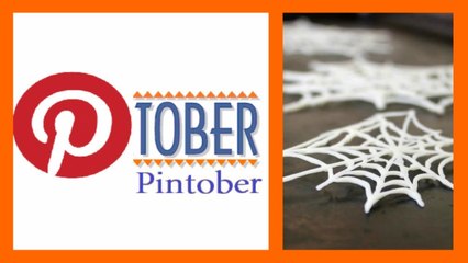 Pintober #14: White Chocolate Spider Webs (10.31.13)