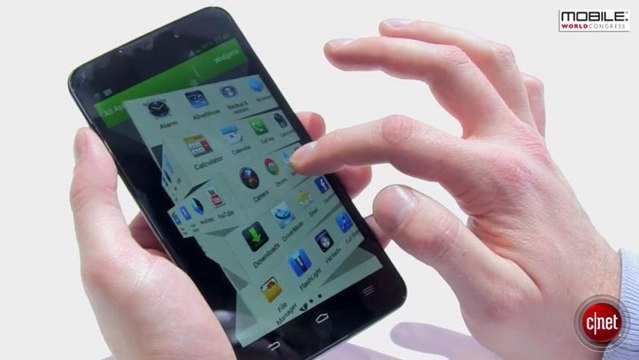 MWC 2013 : La phablet ZTE Grand Memo