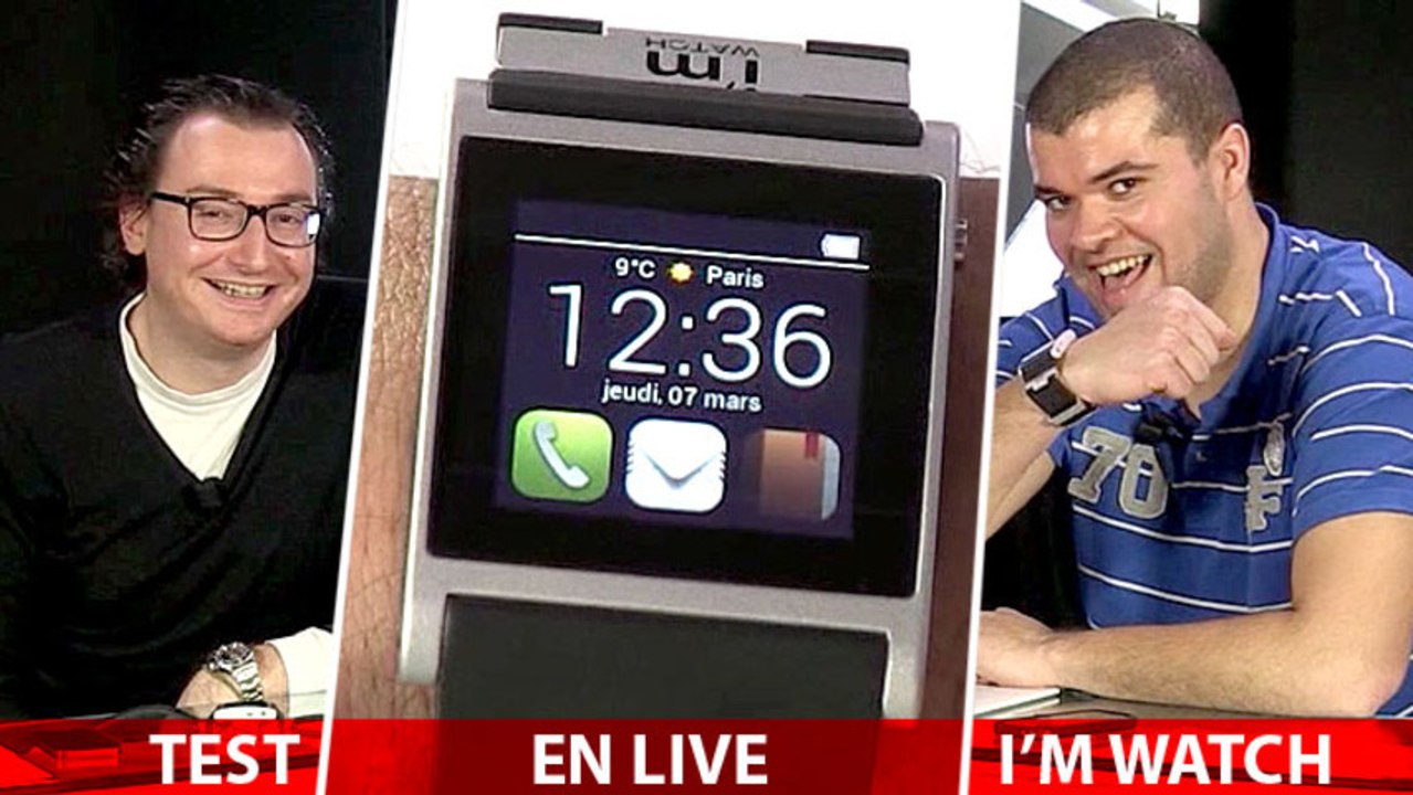 Test I'm Watch : la montre (dé)connectée