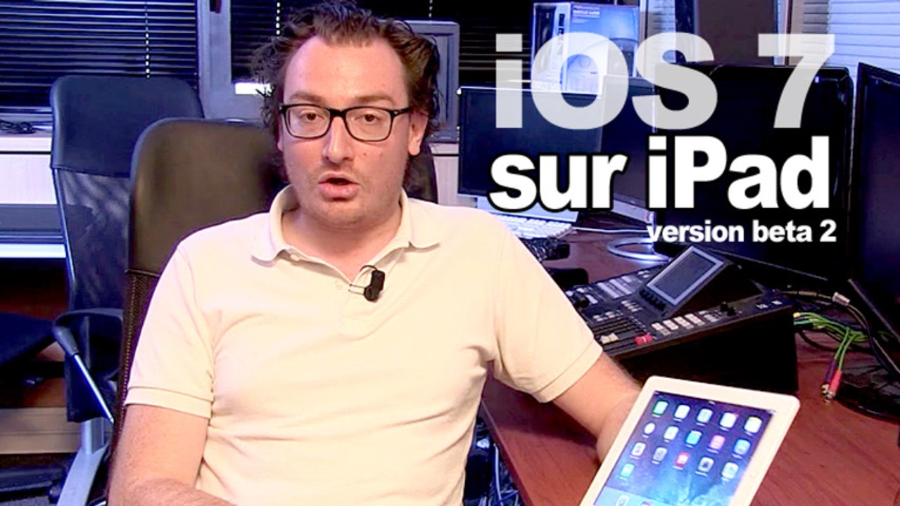 iOS 7 sur iPad (en version beta 2)