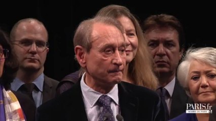 Voeux de Bertrand Delanoë aux élus parisiens (2014)