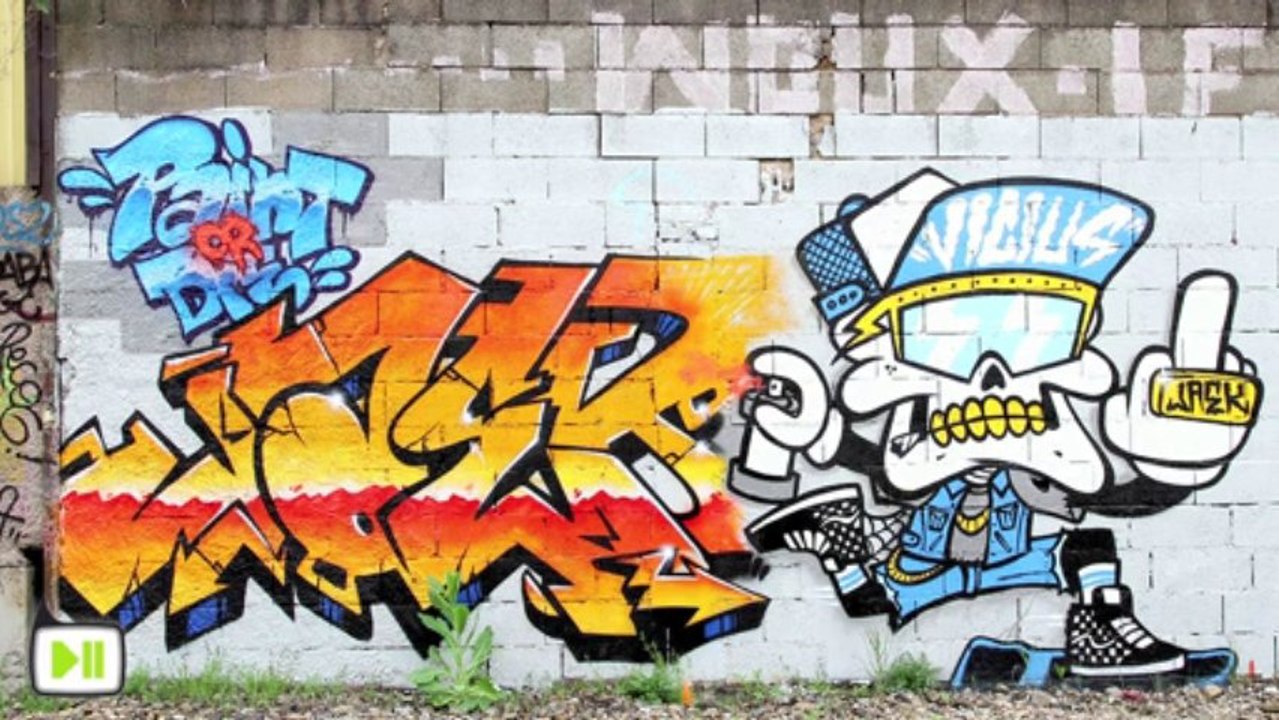 Jaek El Diablo : portrait d'artiste (graffiti - street art)