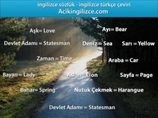 İngilizce Türkçe Çeviri Download