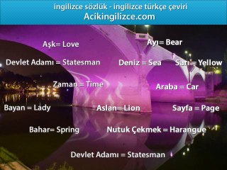 İngilizce Türkçe Çeviri Siteleri