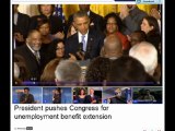 Obama tells congress to extend unemployment benefits!