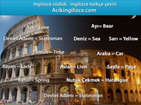 İngilizce Türkçe Çeviri Doğru Düzgün