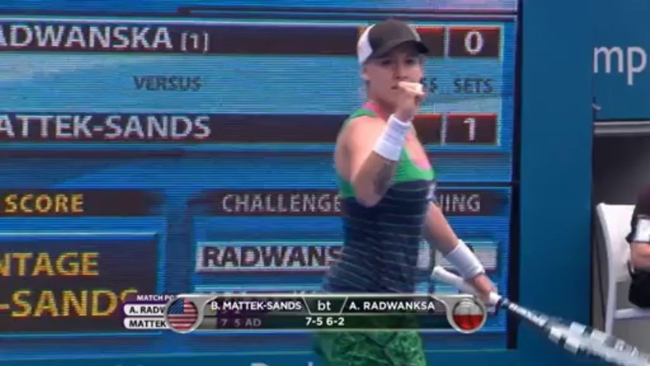 Sydney: Radwanska verpatzt die Generalprobe