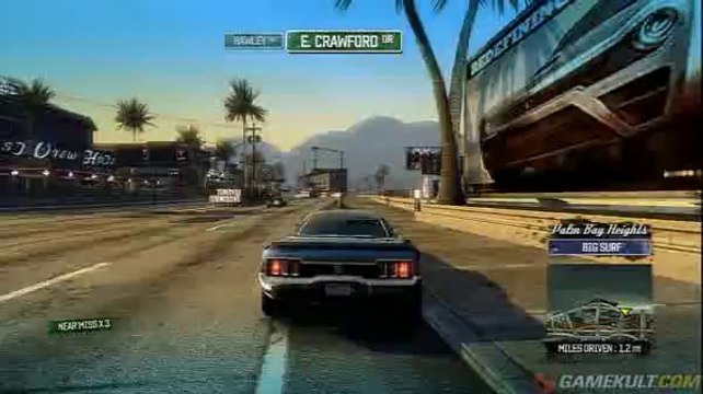 Burnout Paradise - Premiers tours de roues