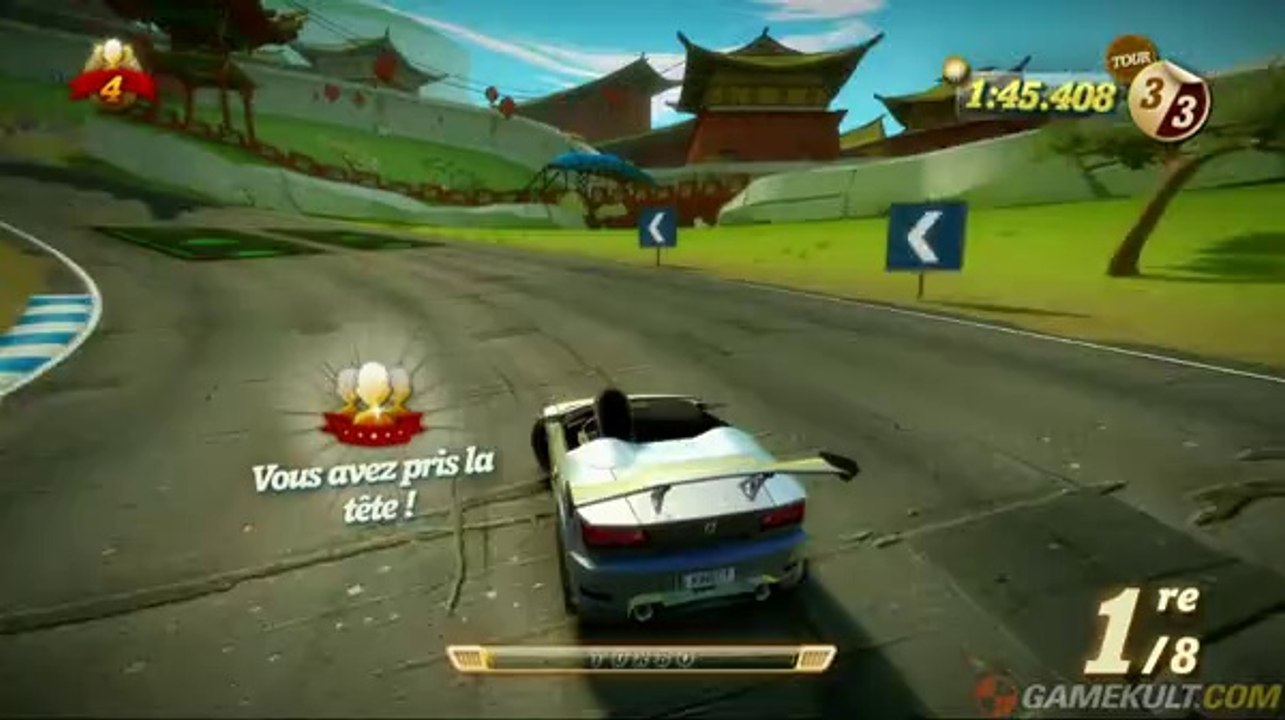 Kinect Joy Ride - Retour en tête