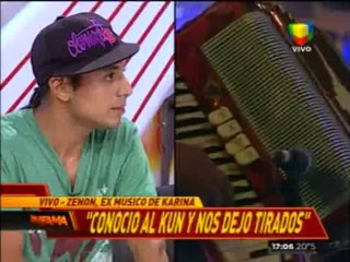 Pronto.com.ar Ex músico de Karina contra la cantante