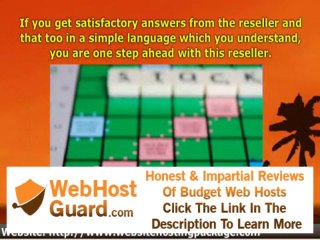 Warning - Every information to take care when purchasing best hosting for your website.avi