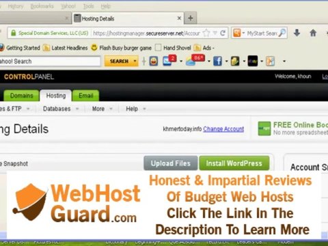 how to change the primary domain name on hosting account with godaddy
