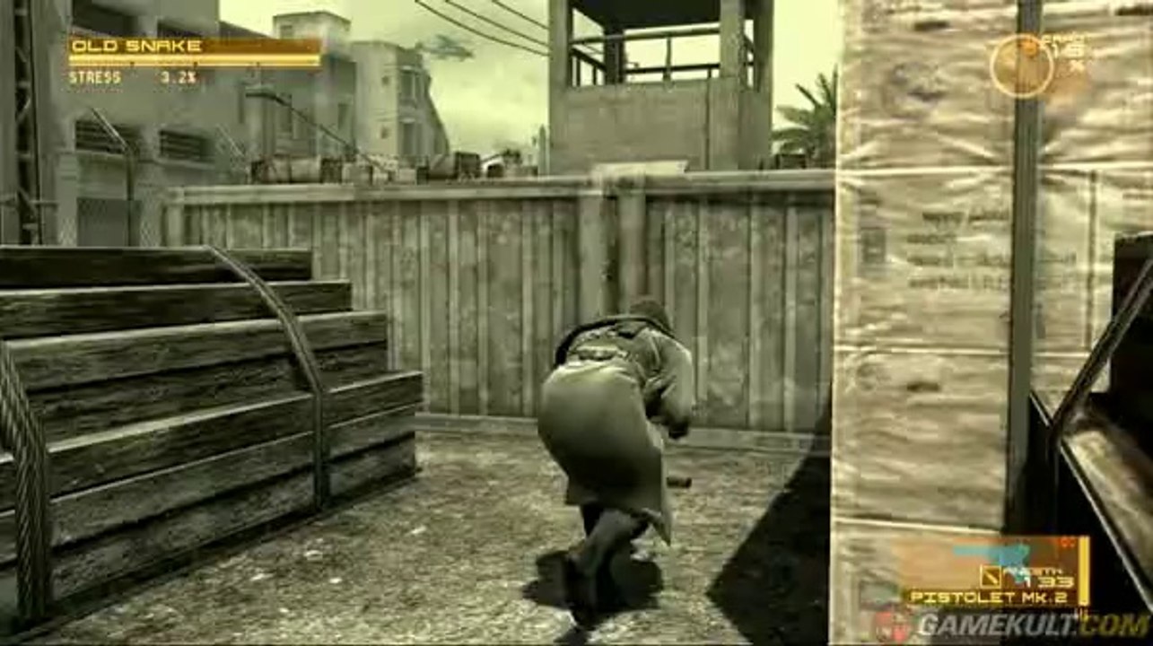 Metal Gear Solid 4 : Guns of the Patriots - Infiltration au ras du sol