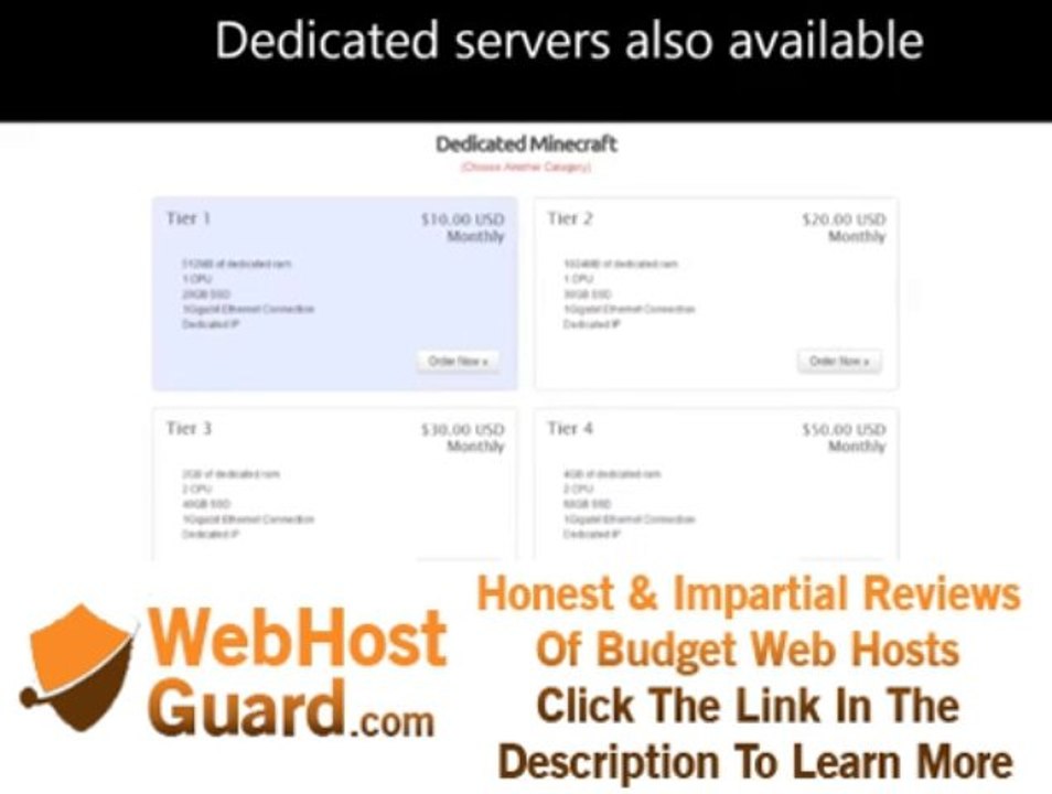 CraftHost- *The Best and Cheapest Minecraft Server Hosting*