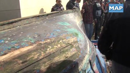 أمواج عاتية تلحق أضرارا بمنشآت سكنية وقوارب للصيد بسلا