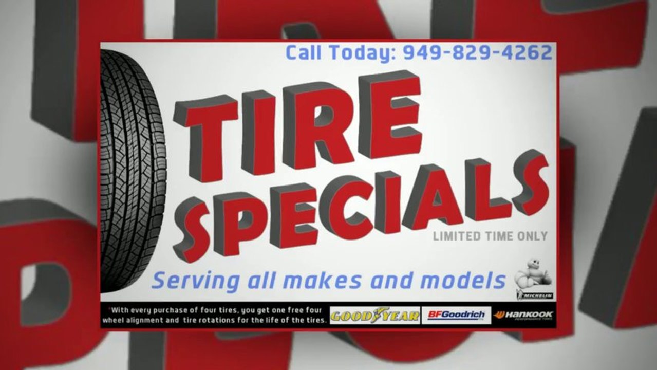 Tire Discounts 949-829-4262 Tire Specials Lake Forest