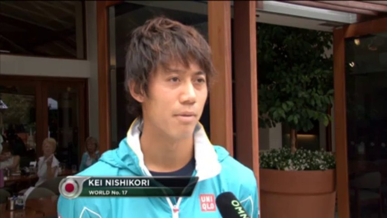 Melbourne: Nishikori: “Diesmal noch weiter”