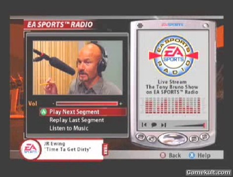 Madden NFL 2005 - La radio EA Sports