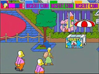 The Simpsons Arcade Game: Test Run