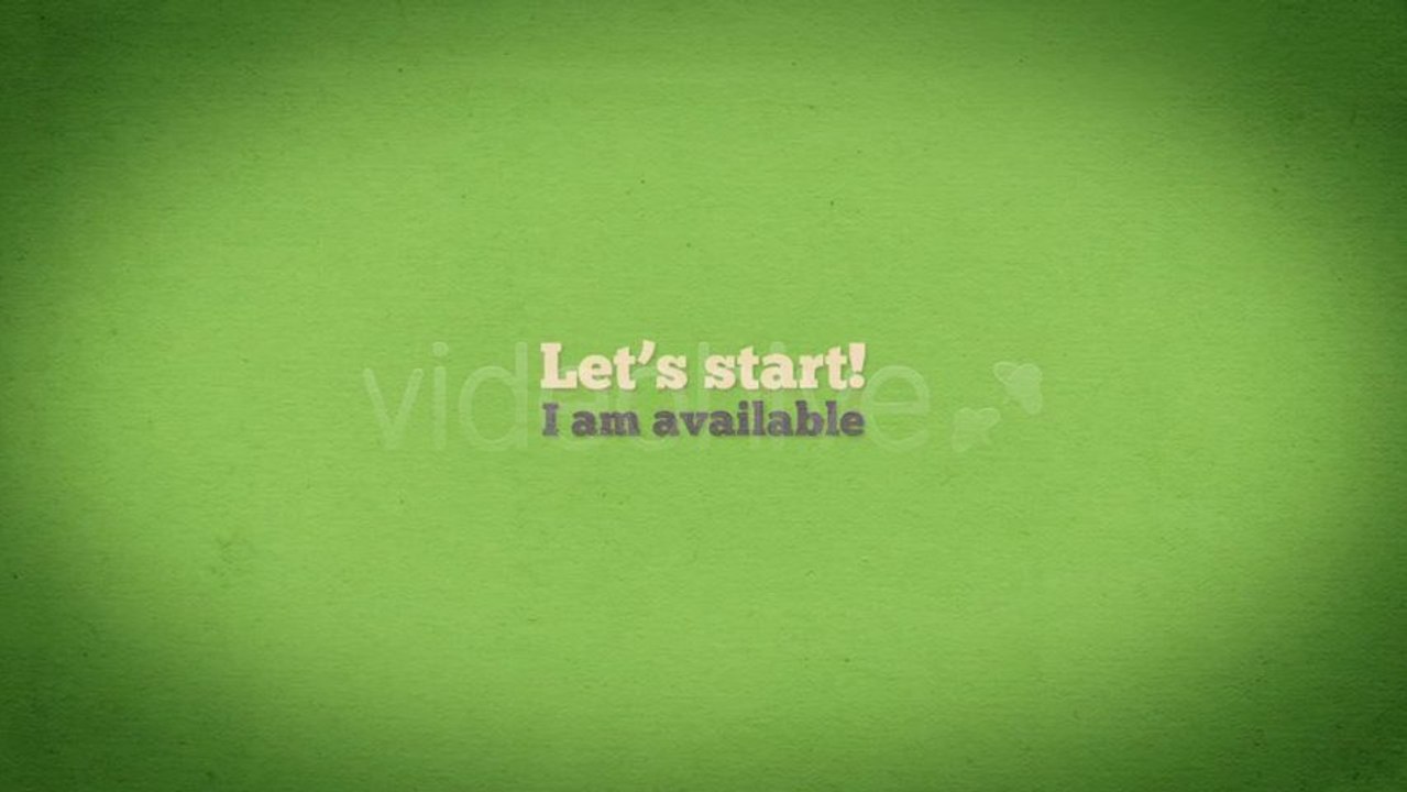 Promote your Service or Yourself - After Effects Template