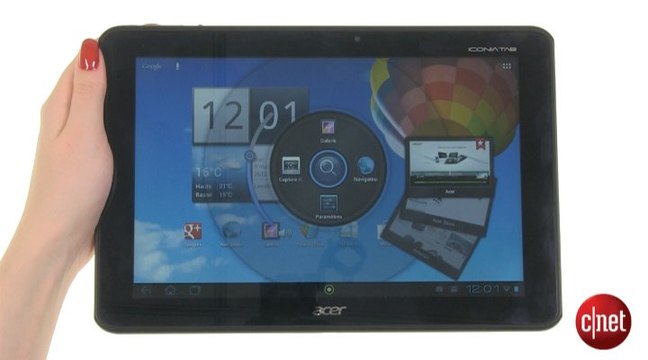 Démo de l'Acer Iconia Tab A510