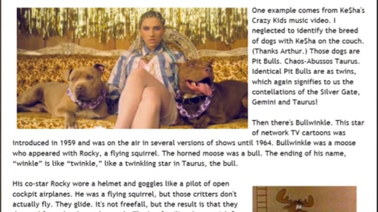 Celestial Stargates 7 - Red Bull, The Bulls, Pit Bulls and Bullwinkle