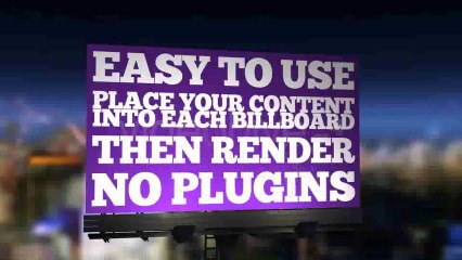 City Billboards - After Effects Template