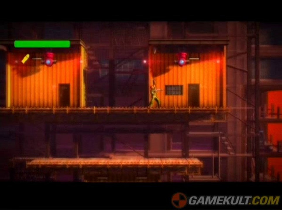 Bionic Commando Rearmed - Les tourelles relous