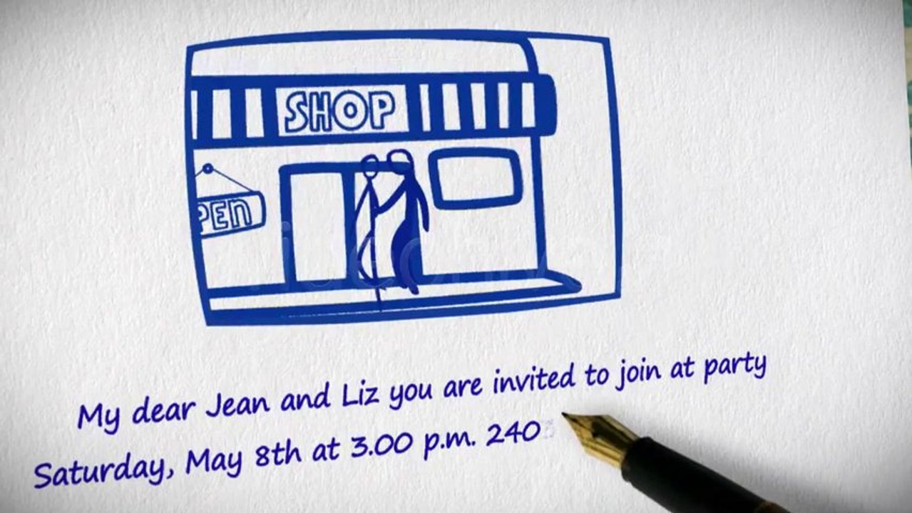 Universal Invitation with Animation - After Effects Template