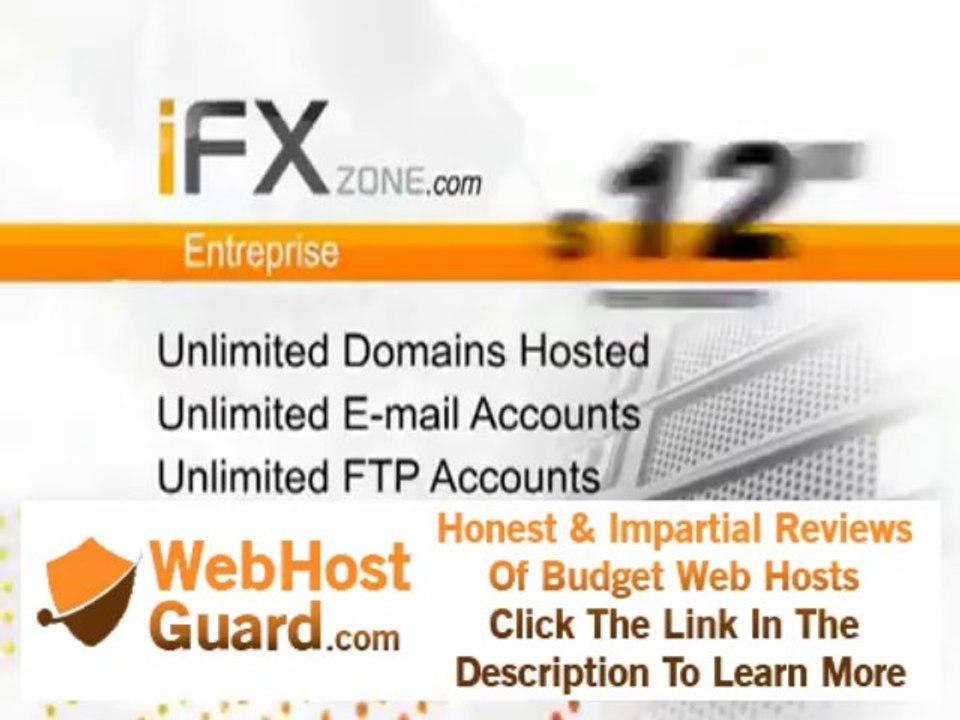 iFXzone Entreprise Hosting for only $12 a month at www.ifxzone.com !! Best value to your website !!