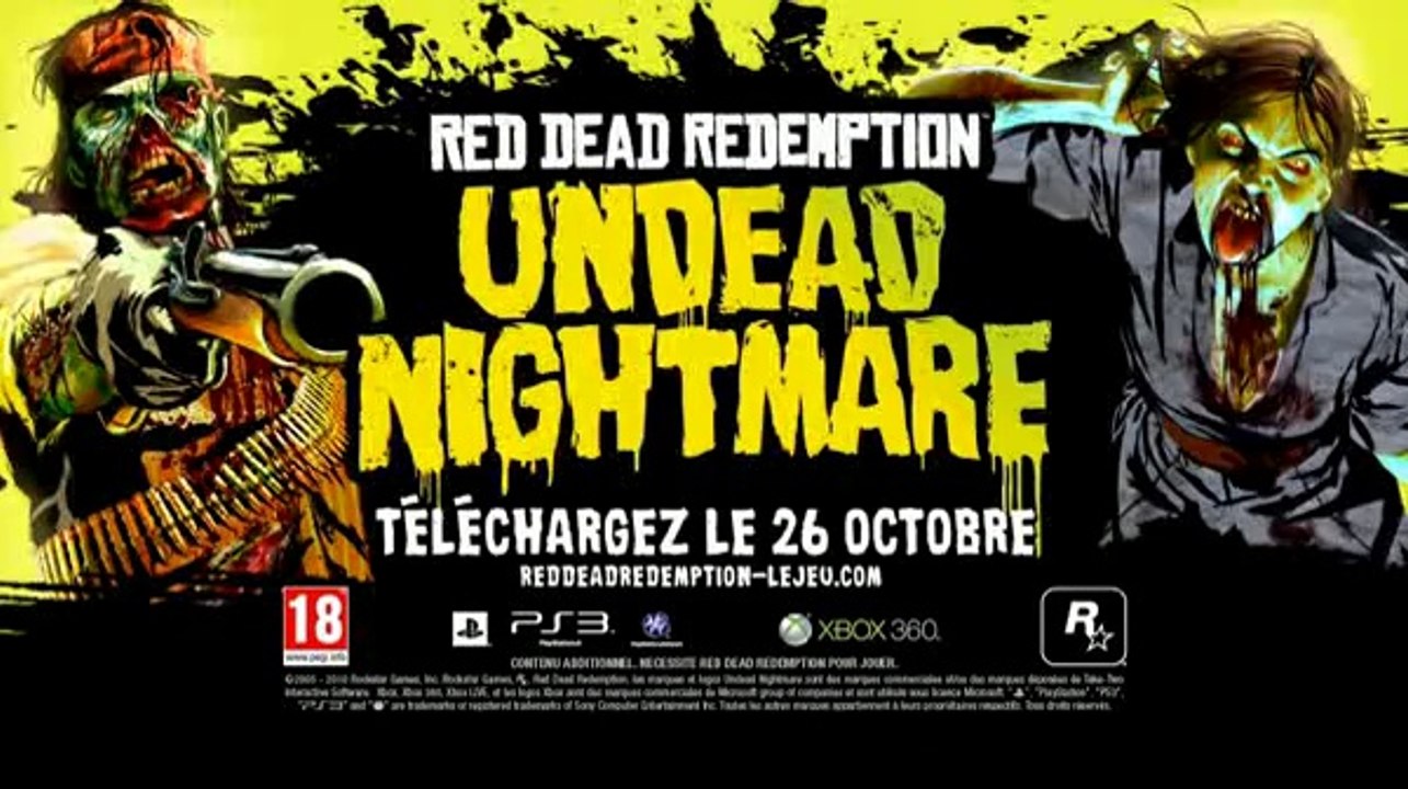 Red Dead Redemption : Undead Nightmare - Trailer de lancement