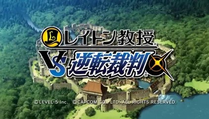 Professeur Layton vs. Phoenix Wright: Ace Attorney - Trailer officiel