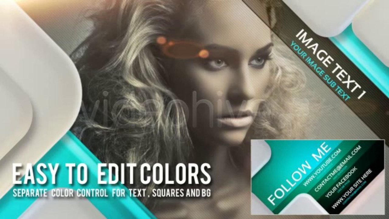 Rounded Slide - After Effects Template