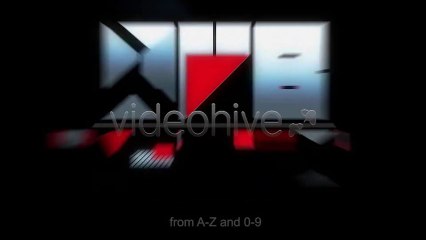 Qub Typeface Animated - After Effects Template