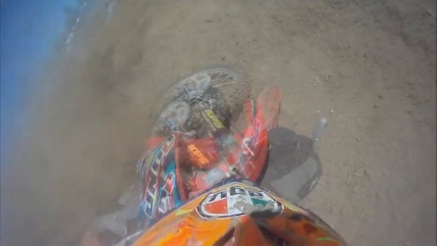 GOPRO HD Broken Collarbone Motorsports Racing Crash