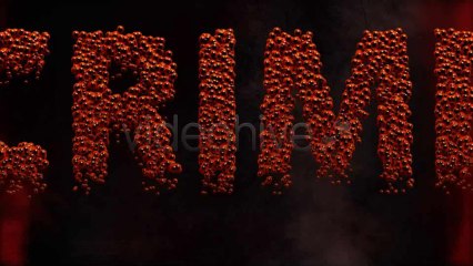 Red Bubble Alphabet - After Effects Template